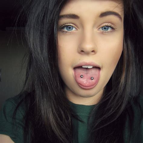 double tongue piercing